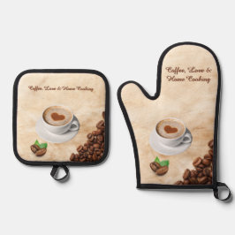 De Manoplas Coffee, Love & Home Cooking Kitchen Set