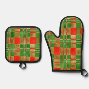 De Manoplas MAC GREGOR TARTAN Oven Mitt & Pot Holding Set