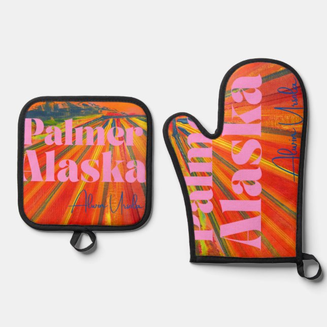 De Manoplas Oven Mit and Pot Holder Set (Anverso)