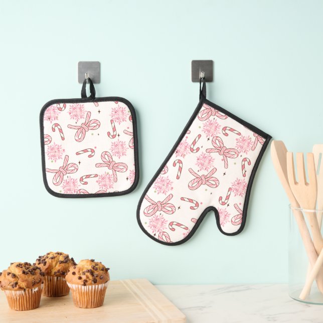 De Manoplas Oven Mitt and Pot Holders Set (Insitu (colgante))