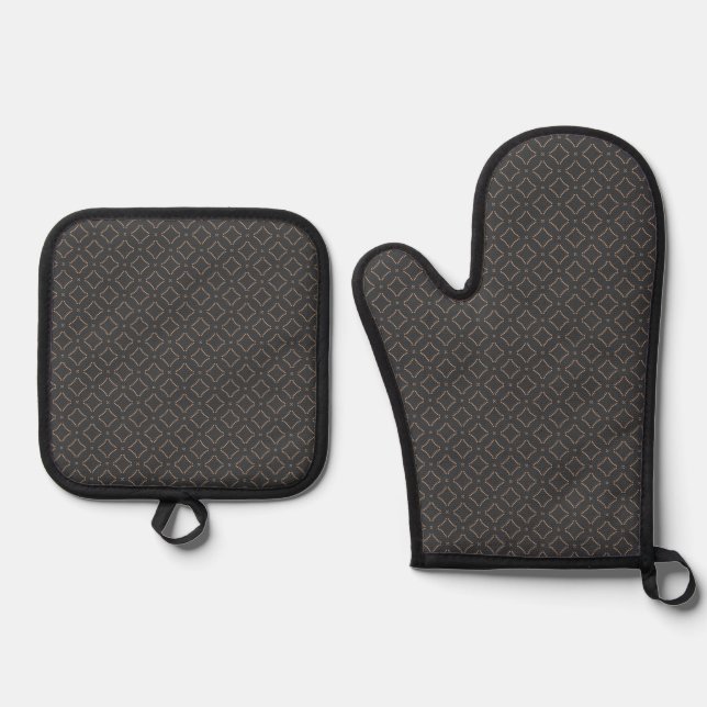 De Manoplas Personalizado Photo Baking Mitt Set (Anverso)