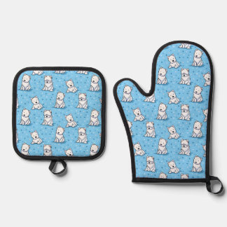 De Manoplas Westis Oven Mitt & Pot Holder Set