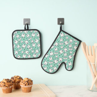 De Manoplas Westis Oven Mitt & Pot Holder Set