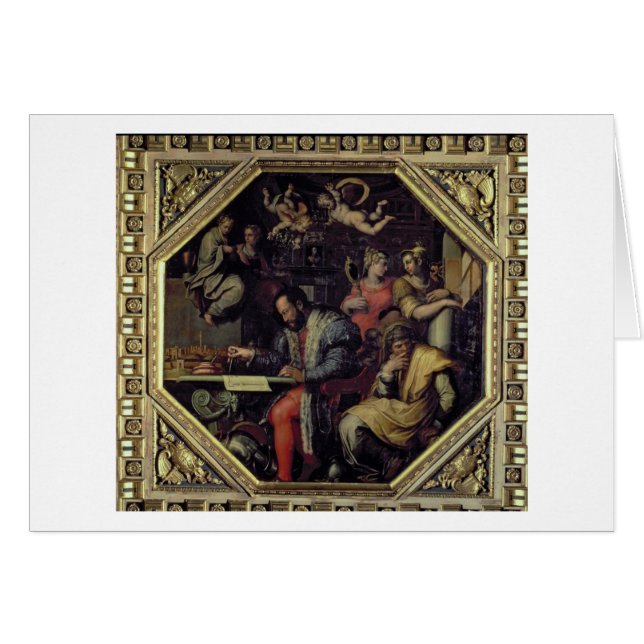 De Medici (1519-74) de Cosimo I que planea los (Anverso (Horizontal))