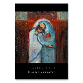 De Mesa Estación Cuatro, Jesús se encuentra con la tarjeta