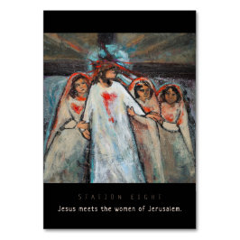 De Mesa Estación Ocho, Jesús conoce a las mujeres, Tarjeta