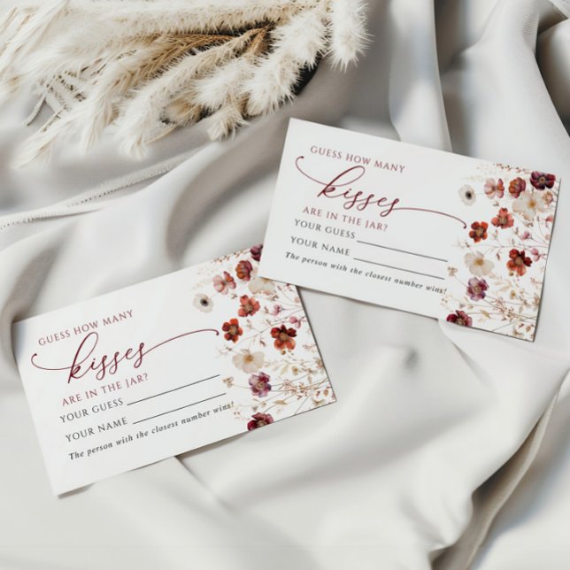 De Mesa Flores salvajes caídas Cuántas Besos Ducha Tarjeta (Subido por el creador)