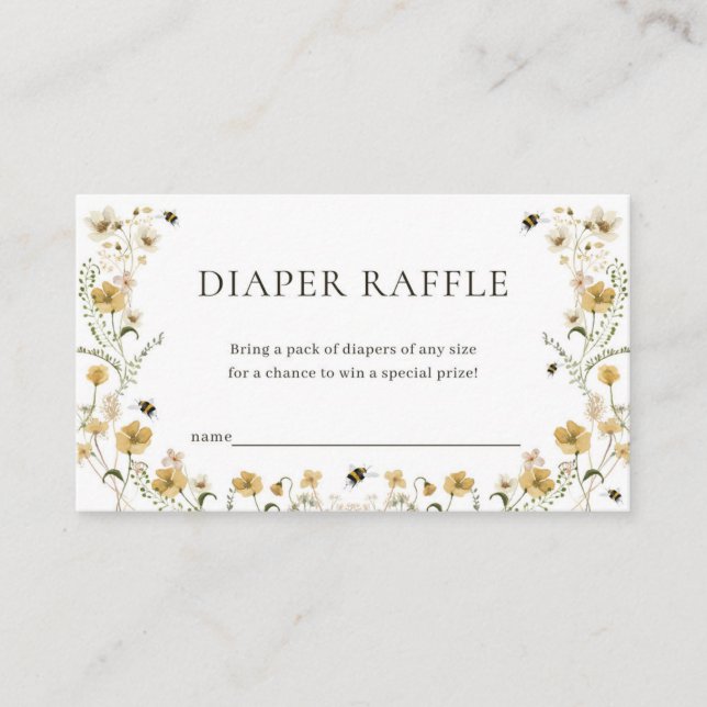 De Mesa Mami se va a comprar la tarjeta Baby Shower Diaper (Anverso)