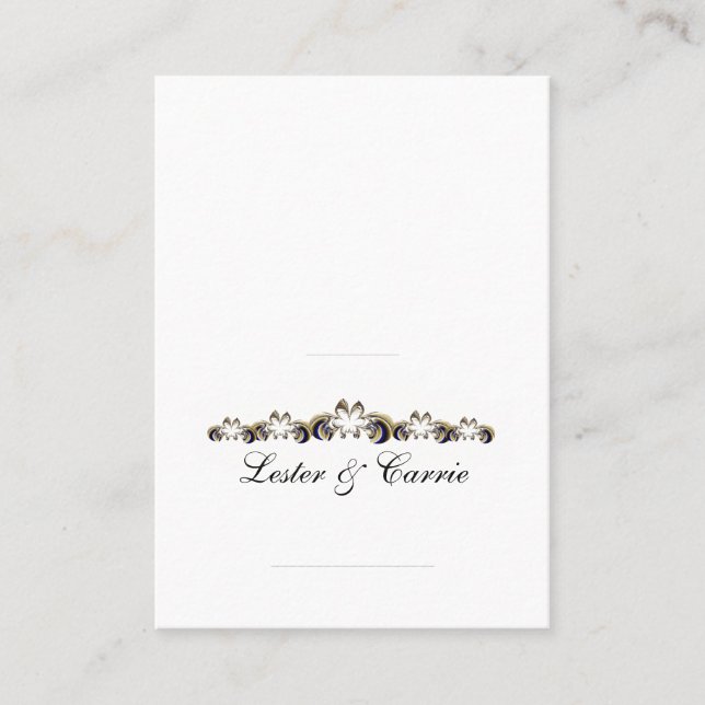 De Mesa Tarjeta boda (Anverso)