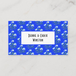 De Mesa Tarjeta Crocus Flowers Flat Place Card