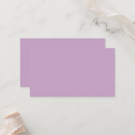 De Mesa Tarjeta Lilac Flat Place