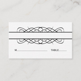 De Mesa Tarjeta marfileña deco flouriplace