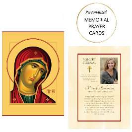 De Mesa Tarjeta Oratoria Ortodoxa Cristiana Teotokos