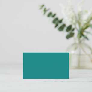 De Mesa Tarjeta plana azul turquesa