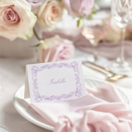 De Mesa Tarjeta Romántica Vintage Frame Bridal Shower Plac