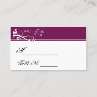 De Mesa Tarjeta siempre y para siempre Amethyst Boda Place