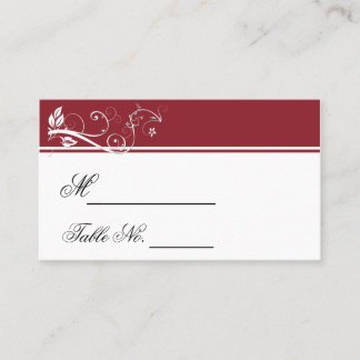 De Mesa Tarjeta siempre y para siempre Ruby Boda Place