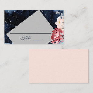 De Mesa Tarjeta Starry Night Floral Boda Place