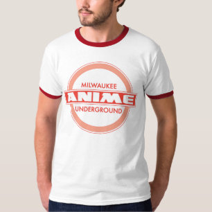 ¡De Milwaukee del animado camiseta roja