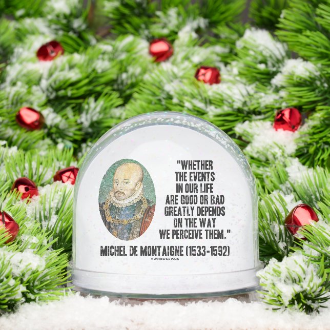 De Montaigne Eventos Vida Buena O Mala Percepción (Navidad)