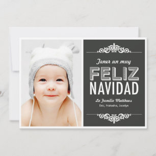 de Navidad con foto
