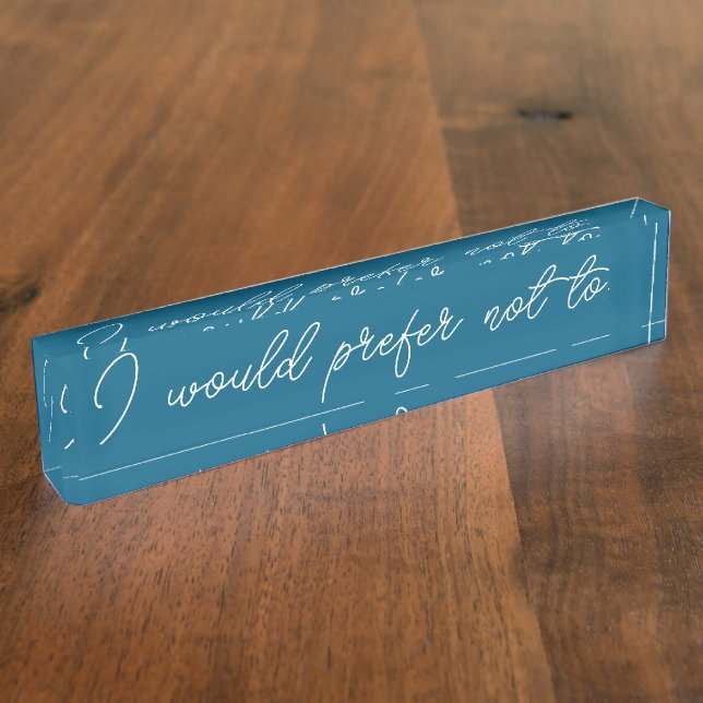 De Nombre Preferiría no usar la placa (Lateral)