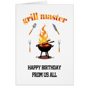 De Nosotros Todos Grill Master Birthday