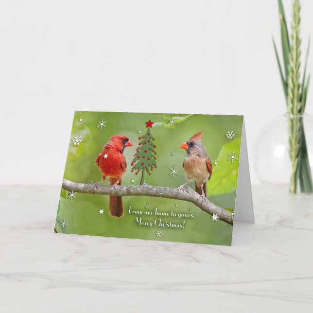 De nuestra casa a la tuya, Feliz Navidad (Cardenal (Anverso)