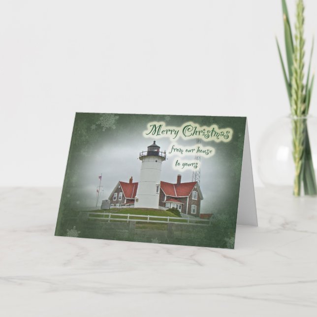 De nuestra casa el suyo faro del navidad (Anverso)