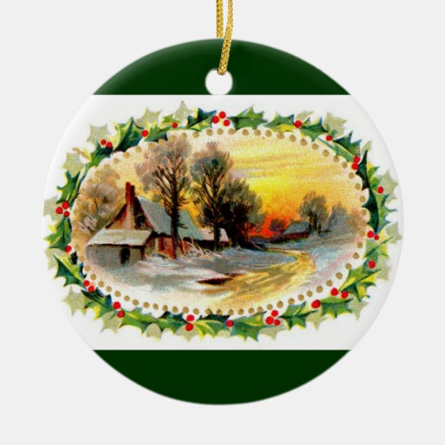 De nuestra casa el suyo ornamento del navidad (Frente)