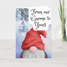 De nuestra tarjeta de Navidades Gnome a la suya