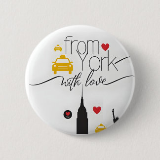 DE nueva york con botón de amor