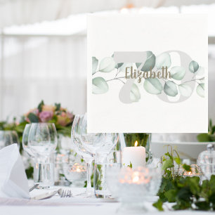 De Papel 70.ª servilleta personalizada