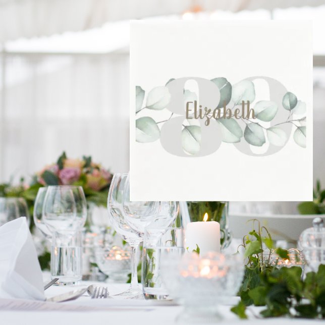 De Papel 80.ª servilleta personalizada (Subido por el creador)