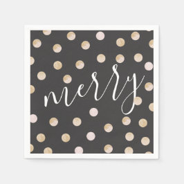 De Papel Acuarela y oro | Servilleta