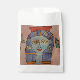 De Papel Antigua diosa egipcia favorece la bolsa