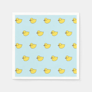 De Papel Bebé Amarillo Duckys Ducha Ducha Fiesta servilleta