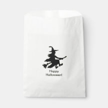 Bruja Voladora - Amarillo -Feliz Halloween - Bolsa