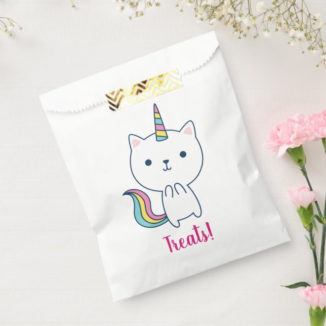 De Papel Caticorn | Bolsa favorita | Blanco (Sellado)