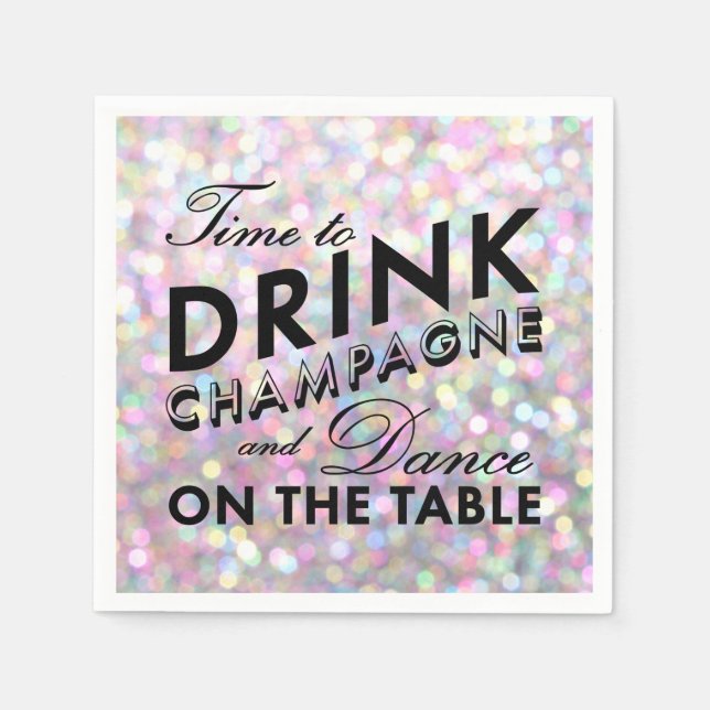 De Papel Diversión y servilleta (Anverso)