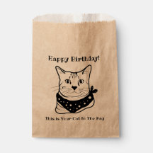 El Gracioso Gato 3 En La Bolsa Personalizado