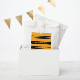 De Papel Feliz Año Nuevo con la bolsa