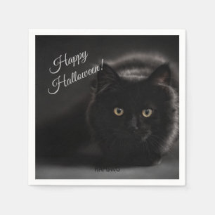 De Papel HAMbWG - Servilleta - Gato Negro