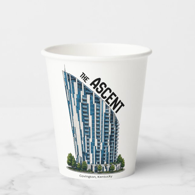 De Papel Los vasos desechables The Ascent en Covington Kent (Anverso)