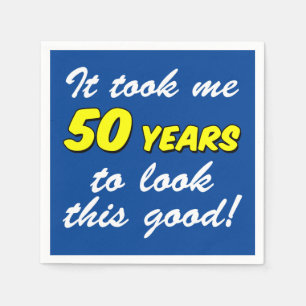 De Papel Me tomó que 50 años miran este buenas servilleta