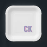 De Papel Personalizado Plato Inicial, Carta Personalizada D<br><div class="desc">Personalizado de plato inicial,  carta personalizada,  regalo de la dama de honor Boda,  regalo de cumpleaños para mejor amigo,  aniversario</div>