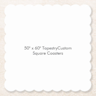 De Papel Posavasos Cuadrados Personalizados