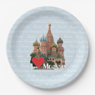 De Papel Rusia - Russia Moscú plato