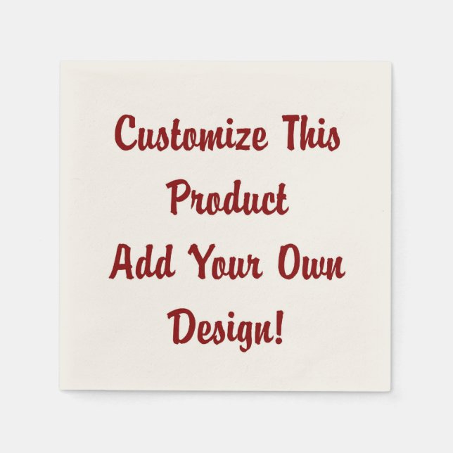 De Papel Servilleta (Anverso)