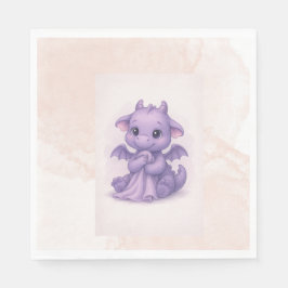 De Papel servilleta baby dinosaurio